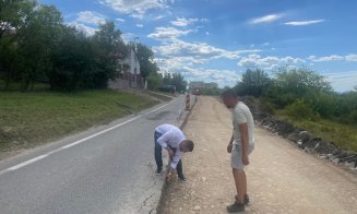 Se muncește de zor pe străzile din Florești. Primarul Pivariu a anunțat stadiul lucrărilor