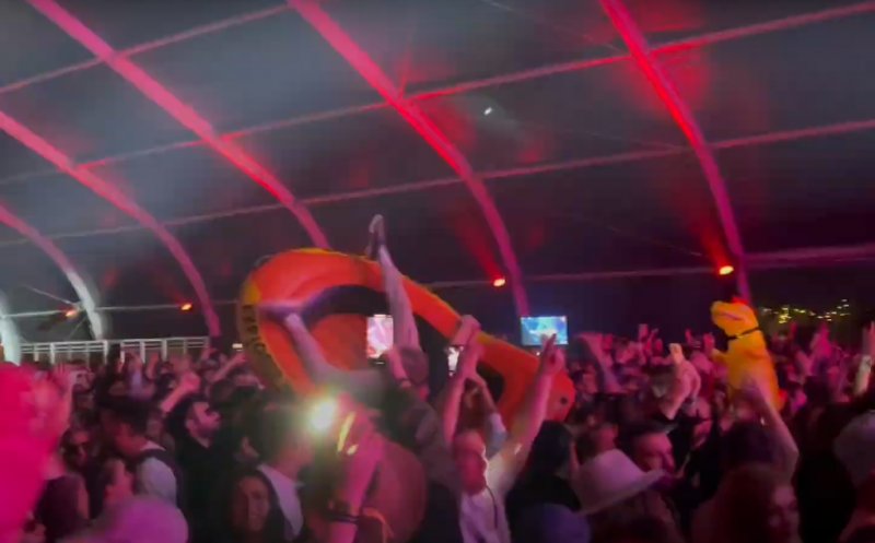 S-a răsturnat la Electric Castle. Un tânăr dus de val (la propriu) a căzut în mulțime la festival