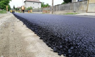 Un nou drum județean din Cluj intră în reparații. Se toarnă deja asfalt
