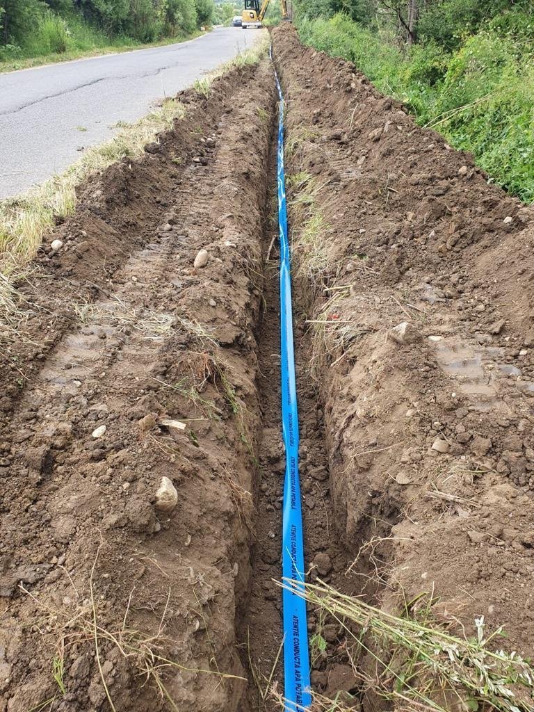 Se extinde și se modernizează rețeaua de apă potabilă dintr-o comună clujeană. Investiție de 1,1 mil. lei
