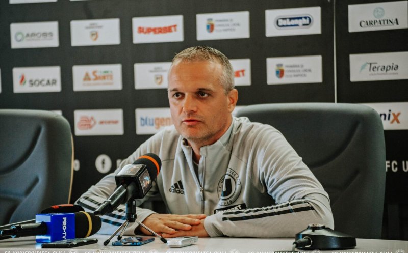 Lincar, cu gândul la o victorie în meciul cu CS U Craiova: "Sper să avem o atitutide bună pentru a obține toate cele trei puncte"