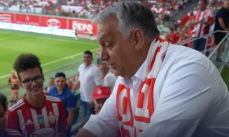 Surpriză în tribunele de la Sfântu Gheorghe. Premierul maghiar Viktor Orban a venit să-i vadă pe cei de la Sepsi