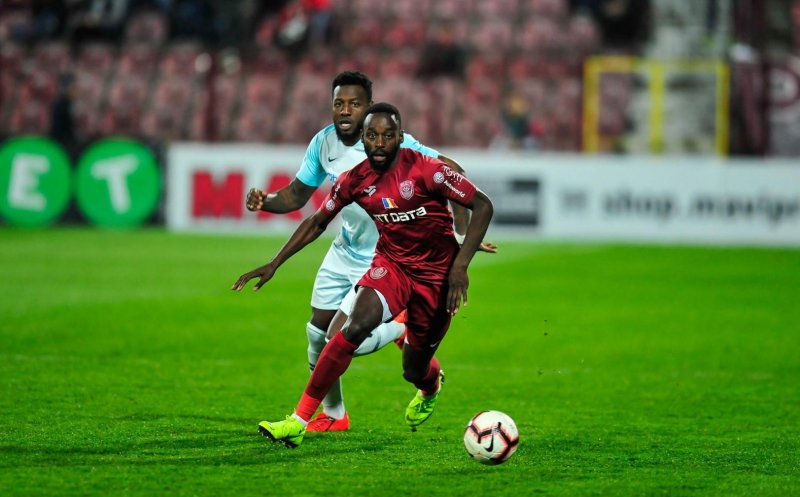 Fostul fundaș al CFR-ului, Kevin Boli, a revenit în România: "Sperăm să ajungem în play-off"