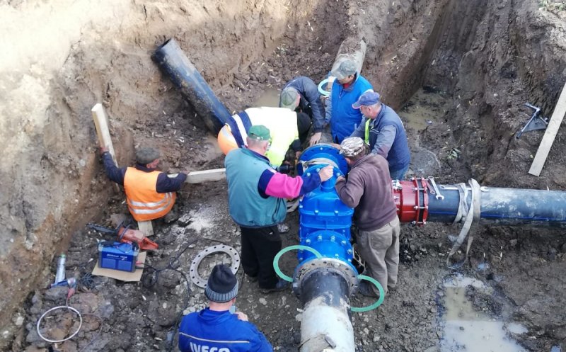 Se modernizează rețeaua de canalizare care trece prin două localități din Cluj