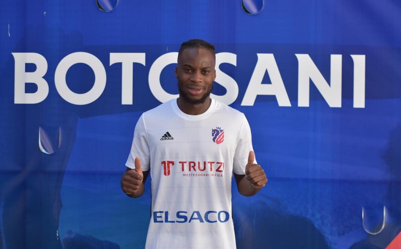 Un fost campion cu CFR Cluj, prezentat oficial de FC Botoșani