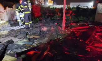 INCENDIU în Cluj-Napoca, pe strada Cantonului