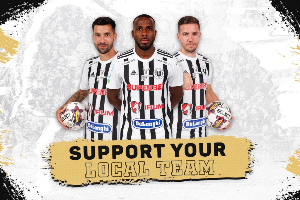 FC Universitatea Cluj lansează "Support your local team", un nou proiect dedicat companiilor locale