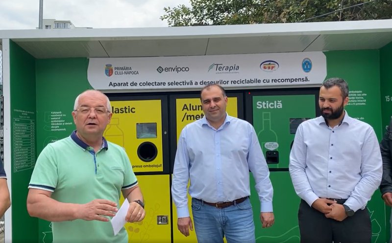 Reciclezi și călătorești gratuit cu transportul public la Cluj-Napoca. S-a deschis un nou centru de colectare în Mănăștur