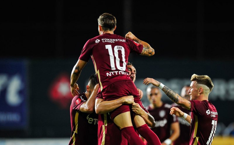 Prima înfruntare dintre CFR Cluj și Shakhtyor Soligorsk va fi arbitrată de o brigadă din Grecia
