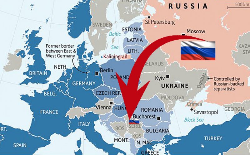 Rusia și-a anunțat „sprijinul absolut” pentru "aliații sârbi" de la graniţa României, în conflictul cu Kosovo 