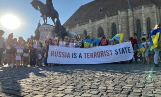 Mesajul ucrainenilor refugiați la Cluj de ororile războiului condus de Putin: „Rusia e un stat terorist/Mulțumim, România!”