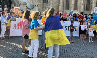 Mesajul ucrainenilor refugiați la Cluj de ororile războiului condus de Putin: „Rusia e un stat terorist/Mulțumim, România!”