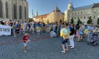 Mesajul ucrainenilor refugiați la Cluj de ororile războiului condus de Putin: „Rusia e un stat terorist/Mulțumim, România!”