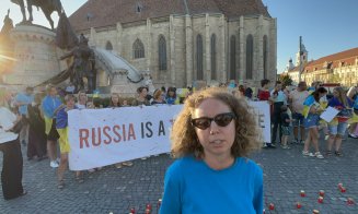 Mesajul ucrainenilor refugiați la Cluj de ororile războiului condus de Putin: „Rusia e un stat terorist/Mulțumim, România!”