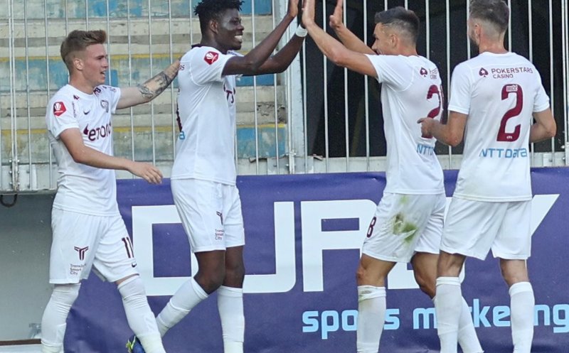 Un jucător de la CFR Cluj, inclus în echipa etapei