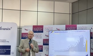 Un nou avion la AEROPORTUL din CLUJ. Wizz Air a inaugurat cea de a VII-a aeronavă. Ciceo: „Avem un nou record absolut”