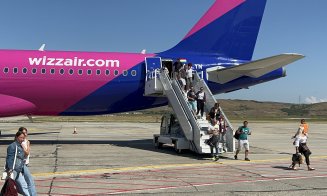 Un nou avion la AEROPORTUL din CLUJ. Wizz Air a inaugurat cea de a VII-a aeronavă. Ciceo: „Avem un nou record absolut”