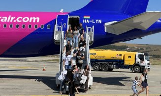 Un nou avion la AEROPORTUL din CLUJ. Wizz Air a inaugurat cea de a VII-a aeronavă. Ciceo: „Avem un nou record absolut”