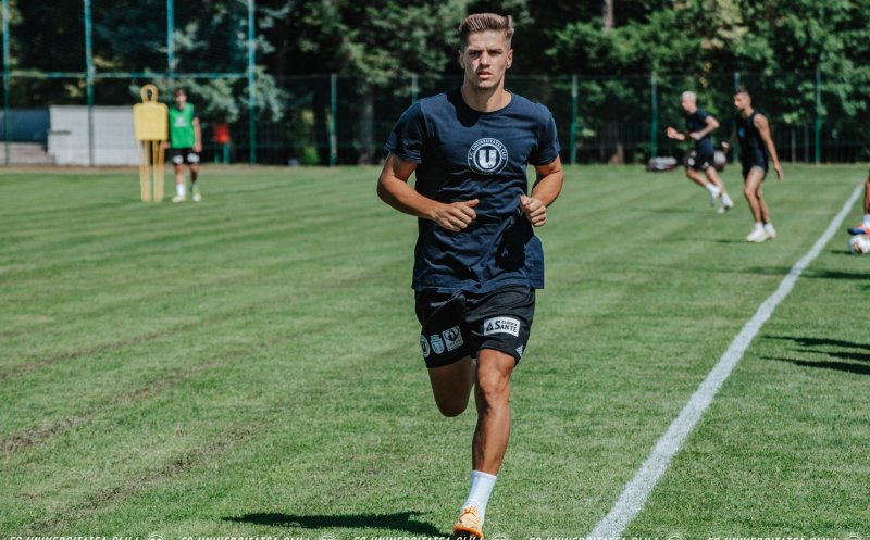 Gabriel Simion ar putea debuta pentru "U" Cluj la Arad