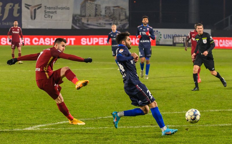 CFR Cluj joacă astăzi în Superligă cu FC Botoșani