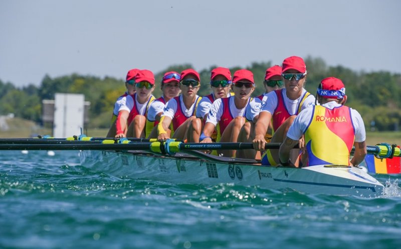 România a cucerit aurul la Europenele de canotaj în proba feminină de 8+1