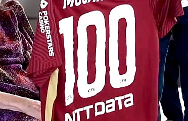 Cine poartă numărul 100 pe tricou la CFR Cluj