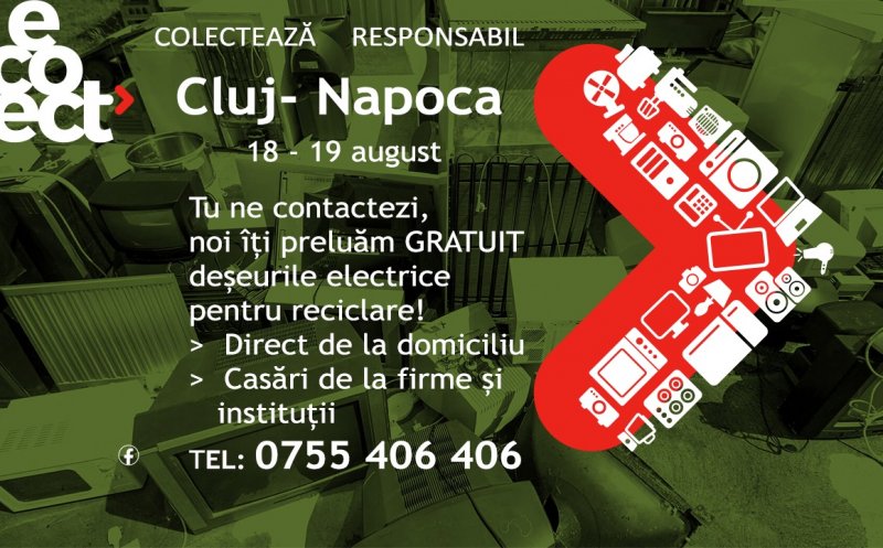 O nouă campanie de reciclare a deșeurilor de echipamente electrice și electronice