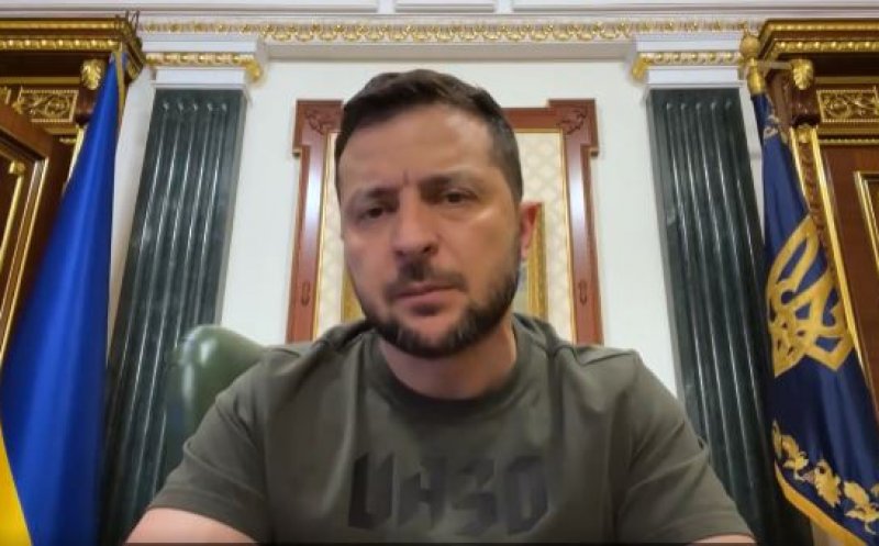 Zelenski: Armata rusă trebuie să se retragă de la centrala nucleară de la Zaporojie "fără nicio condiţie şi cât mai curând posibil"
