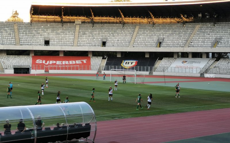"U" Olimpia Cluj, calificare cu emoții în finala mini-turneului preliminar din UEFA Women's Champions League