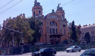 IMAGINI de pe șantierul Parcului Ștefan cel Mare, de la Teatrul Național. Dispare betonul?