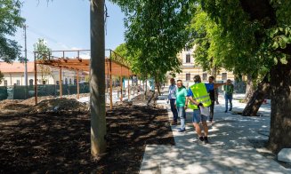 IMAGINI de pe șantierul Parcului Ștefan cel Mare. Devine spațiu multifuncțional pentru organizarea de evenimente