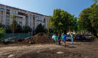 IMAGINI de pe șantierul Parcului Ștefan cel Mare. Devine spațiu multifuncțional pentru organizarea de evenimente