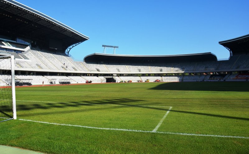 Cum arată gazonul de pe Cluj Arena. Tișe: „Stadionul este pregătit pentru fotbal”