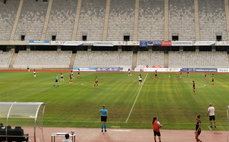 Aventura fetelor de la "U" Olimpia Cluj în Champions League s-a încheiat
