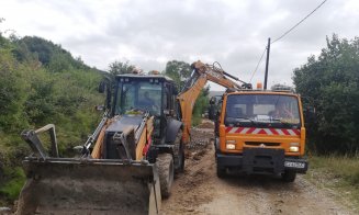 Reparații pe un drum județean din Cluj. Urmează asfaltarea
