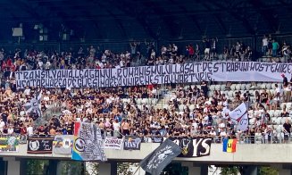 Scandări șovine și xenofobe, în tribunele Cluj Arena, la ”U” Cluj - Sepsi. Meciul a fost oprit
