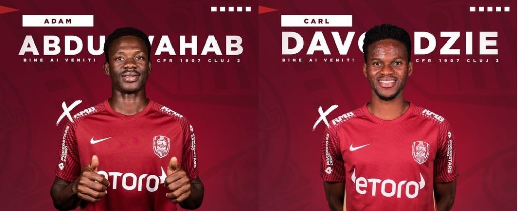 CFR Cluj a transferat doi tineri fotbaliști