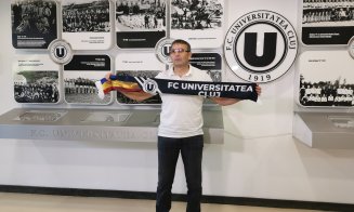 Eugen Neagoe, optimist după prima zi ca antrenor al "studenților": "Vă promit că Universitatea Cluj va rămâne în prima ligă"