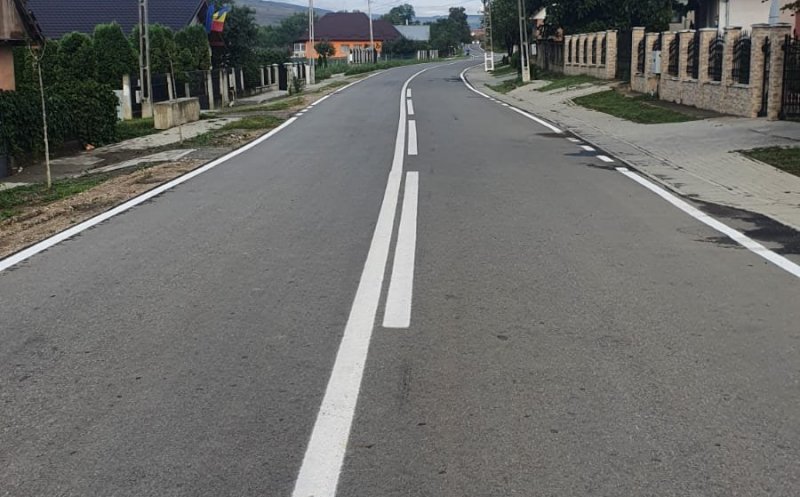 Un nou drum județean din Cluj a fost modernizat pe fonduri europene