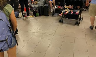 185 de pasageri, "abandonați" de Ryanair pe Aeroportul Cluj