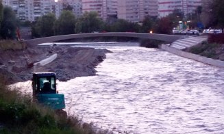 Ce se mai întâmplă pe şantierul care va moderniza malurile Someşului