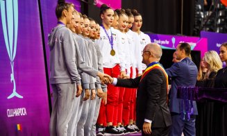 Cluj-Napoca şi BT Arena, Capitala Gimnasticii Ritmice mondiale. Emil Boc, la festivitatea de premiere