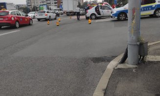 ACCIDENT pe Calea Floreşti din Mănăştur