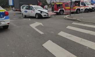 ACCIDENT pe Calea Floreşti din Mănăştur