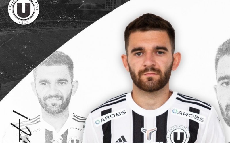 "U" Cluj împrumută de la FCSB. Un mijlocaș U21 a ajuns sub comanda lui Neagoe
