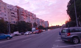 LIBER pe Calea Mănăștur la ora 7 dimineața în prima zi de școală