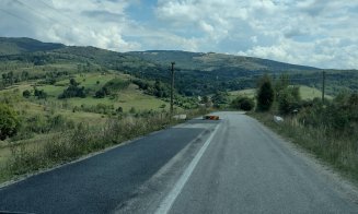 Lucrări de întreținere pe un drum județean din Cluj. Vor dura trei luni