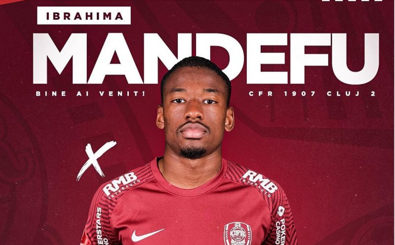 CFR Cluj a transferat un tânăr atacant senegalez