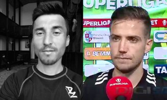 Alex Chipciu, despre moartea lui Florin Hidișan, după victoria Universităţii Cluj la Mioveni: ”Noi ne bucurăm sau ne supărăm la un meci, și alții au probleme foarte mari”