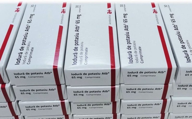 Câți români şi-au ridicat pastilele cu iod până acum. Rafila: E bine ca medicamentul să fie la îndemână/ Situația la Cluj